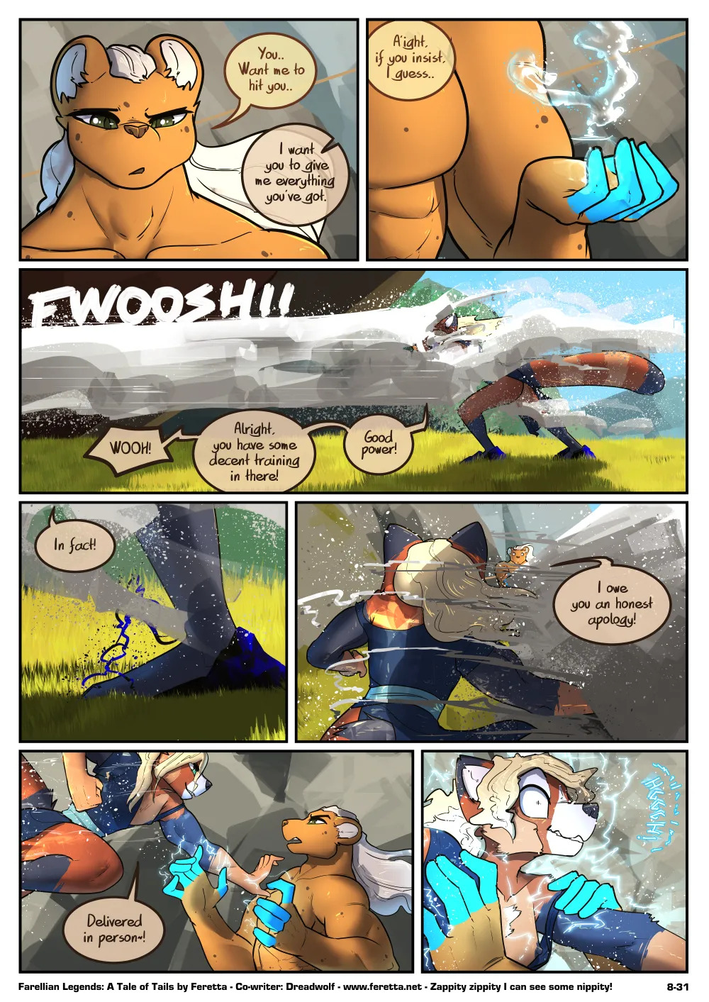 [Feretta] A Tale of Tails: Chapter 8 - Power Play (ongoing) - Page 31