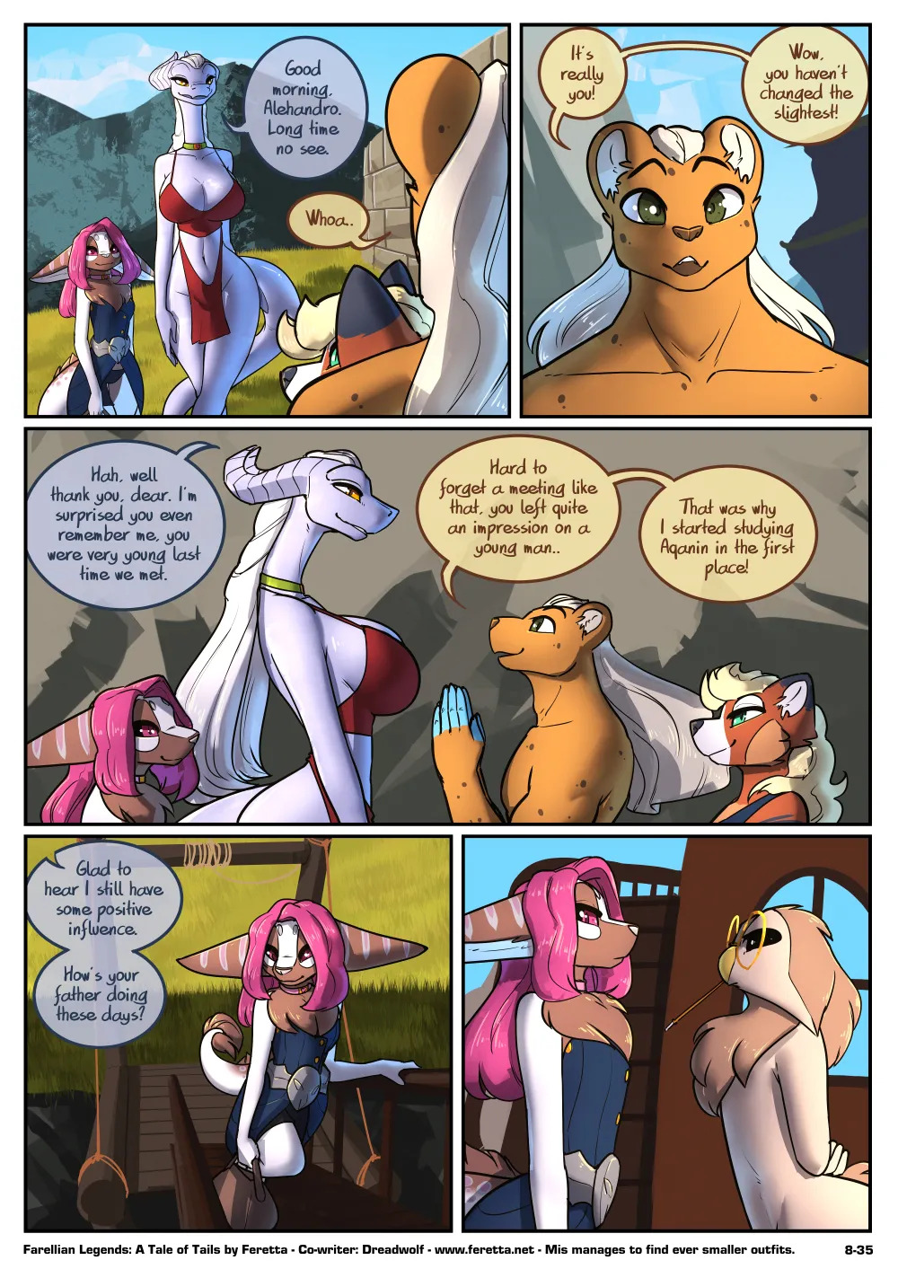 [Feretta] A Tale of Tails: Chapter 8 - Power Play (ongoing) - Page 36