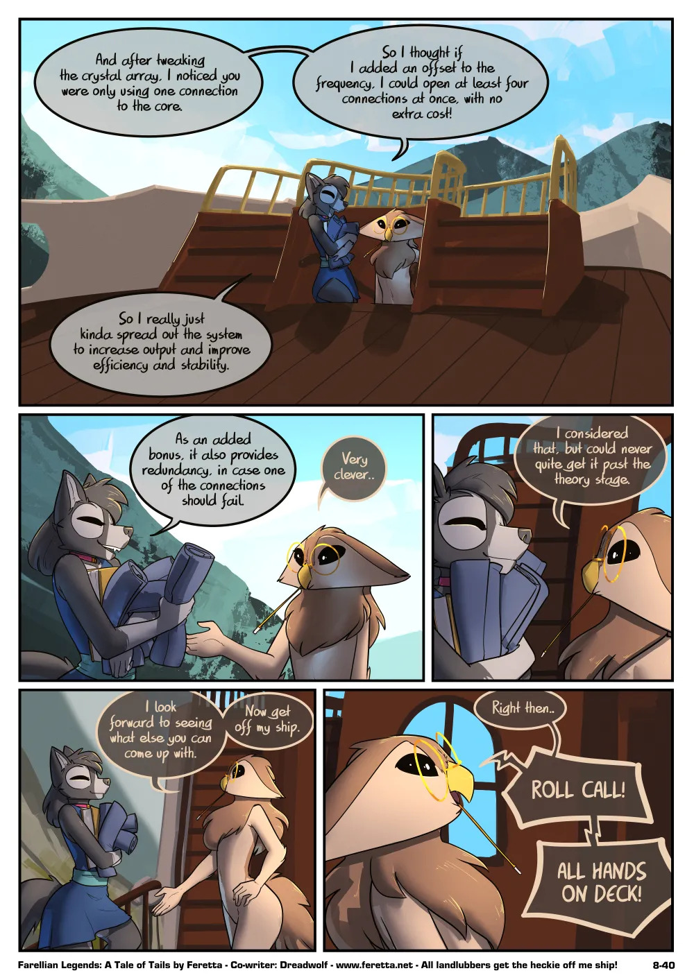 [Feretta] A Tale of Tails: Chapter 8 - Power Play (ongoing) - Page 41