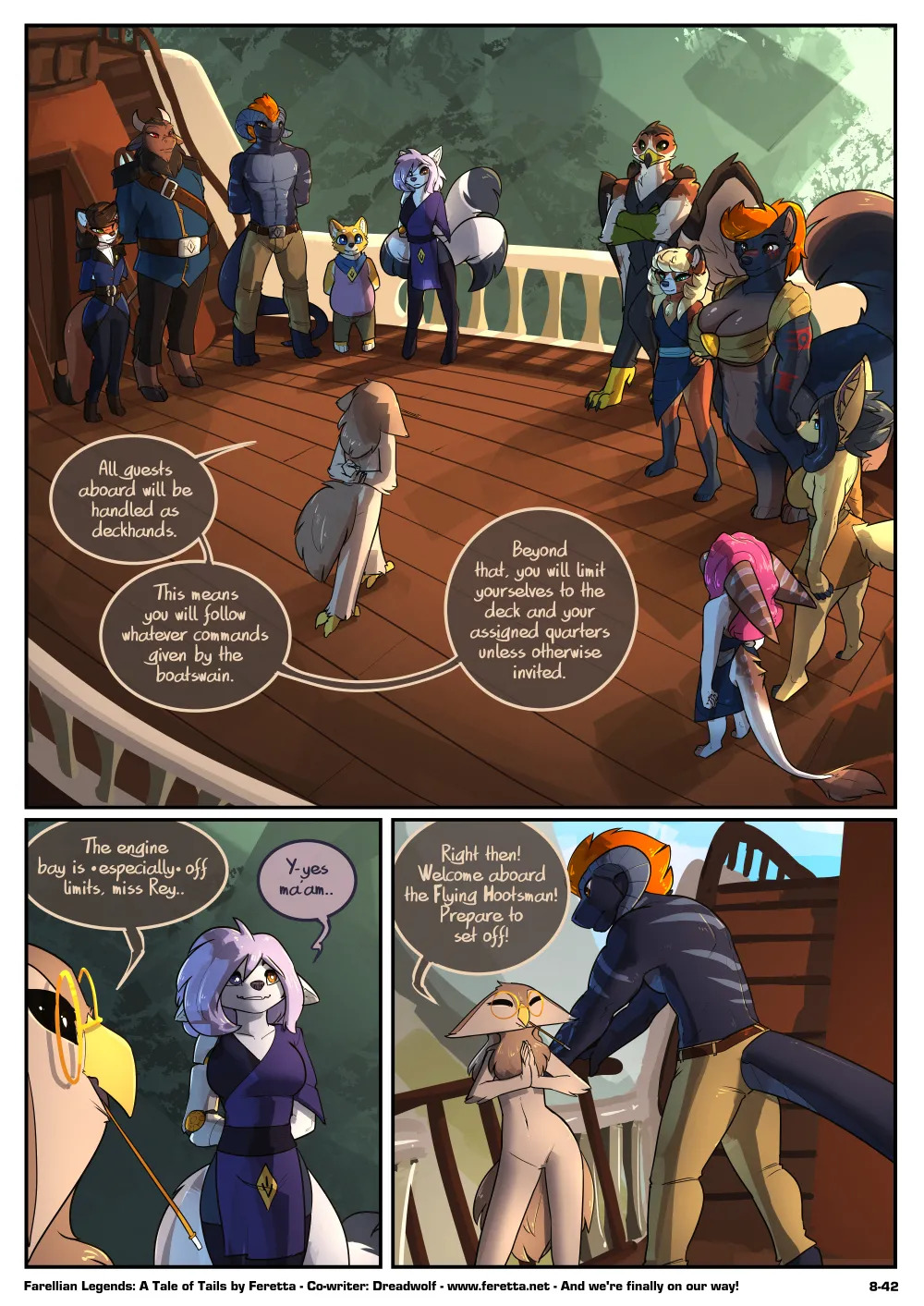 [Feretta] A Tale of Tails: Chapter 8 - Power Play (ongoing) - Page 43