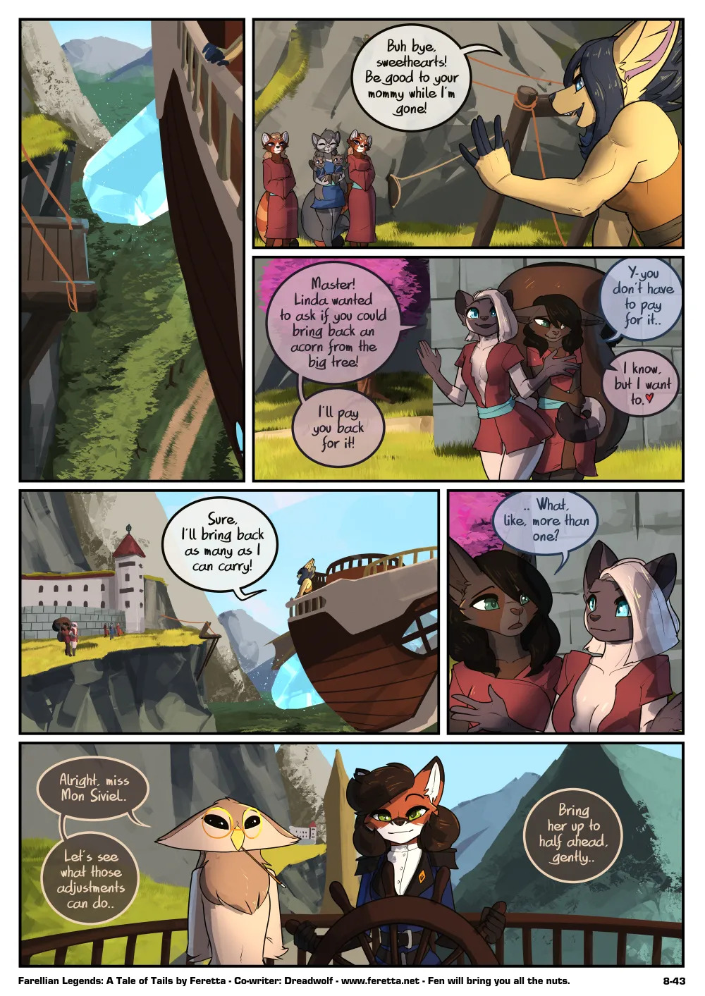 [Feretta] A Tale of Tails: Chapter 8 - Power Play (ongoing) - Page 44
