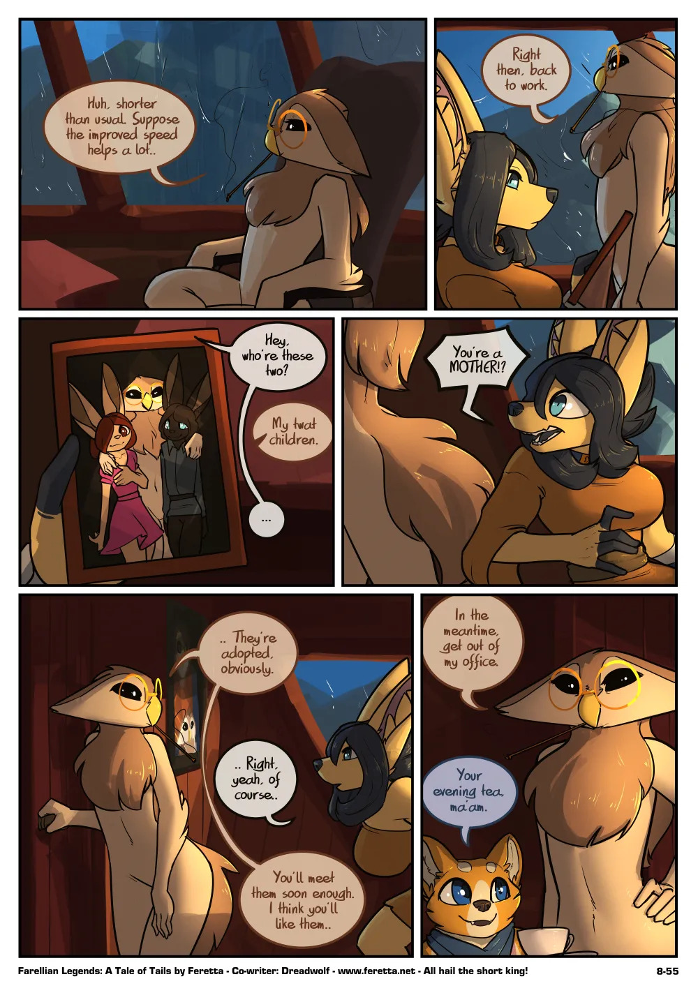 [Feretta] A Tale of Tails: Chapter 8 - Power Play (ongoing) - Page 56