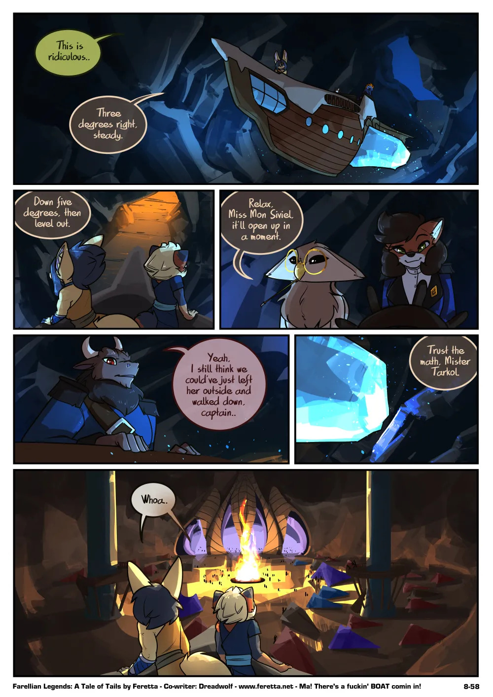 [Feretta] A Tale of Tails: Chapter 8 - Power Play (ongoing) - Page 59