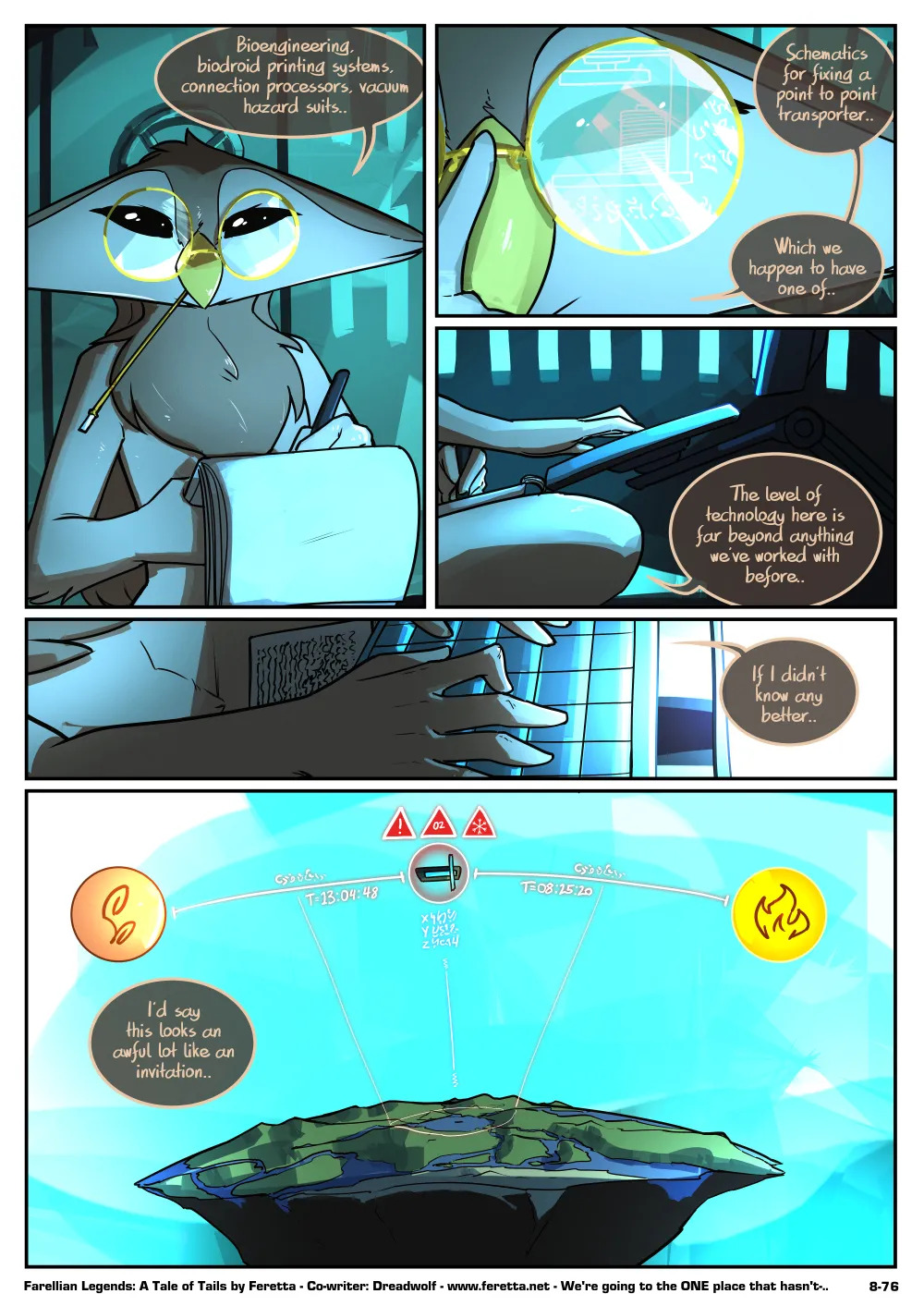 [Feretta] A Tale of Tails: Chapter 8 - Power Play (ongoing) - Page 77