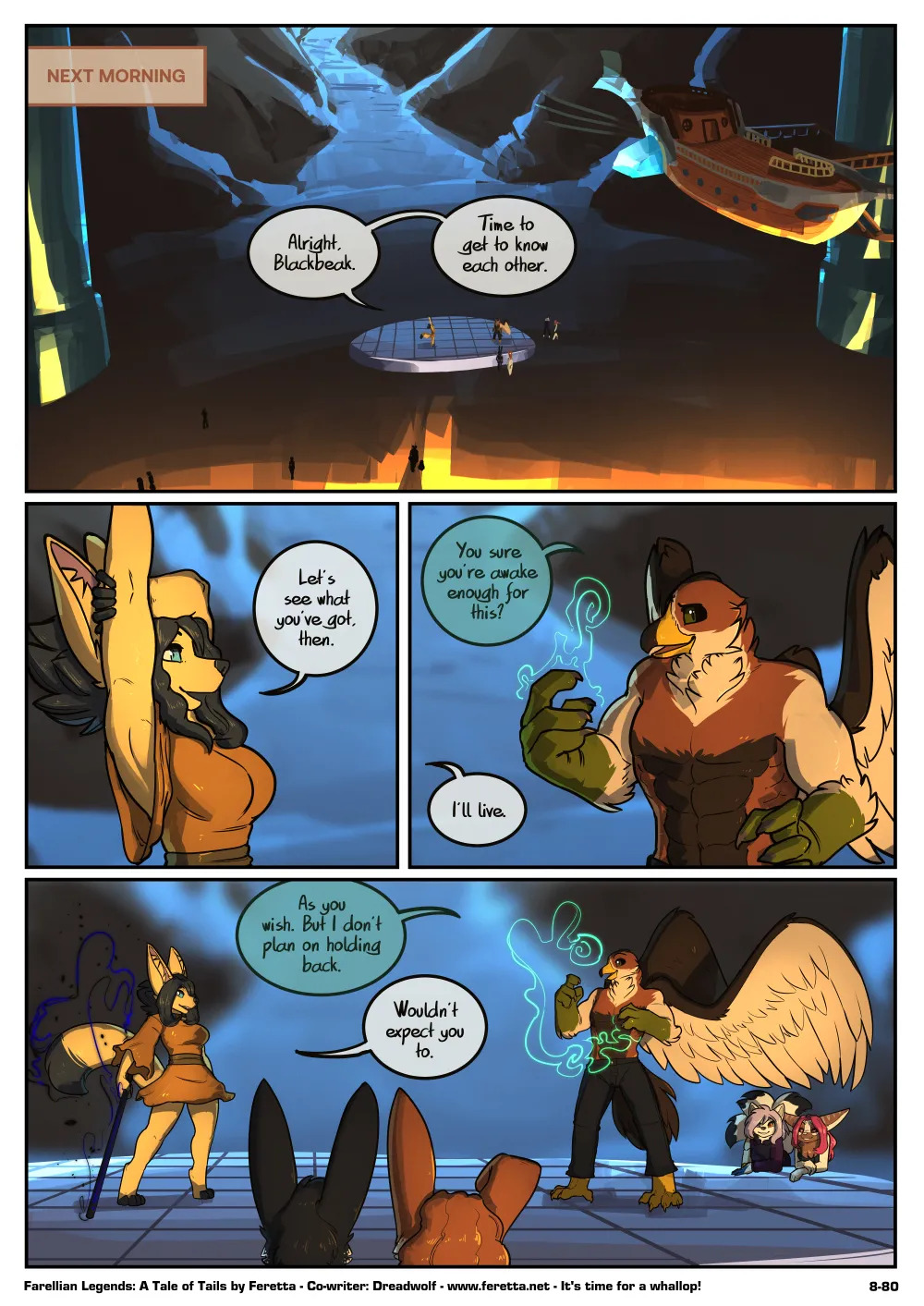 [Feretta] A Tale of Tails: Chapter 8 - Power Play (ongoing) - Page 81