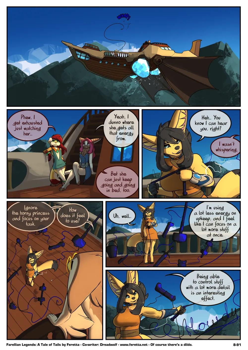 [Feretta] A Tale of Tails: Chapter 8 - Power Play (ongoing) - Page 92