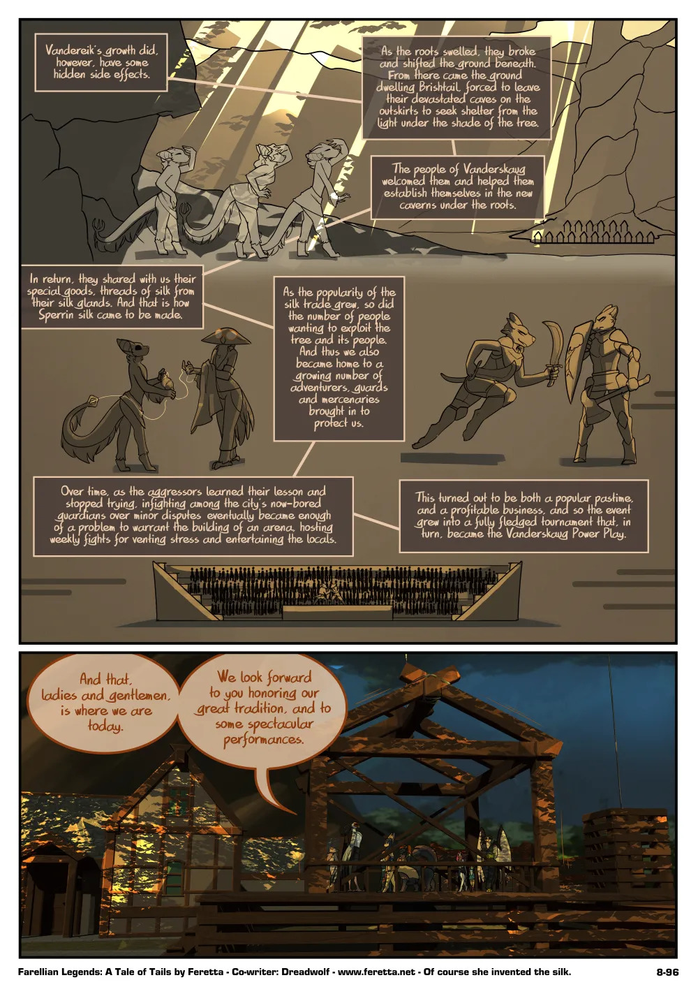 [Feretta] A Tale of Tails: Chapter 8 - Power Play (ongoing) - Page 97