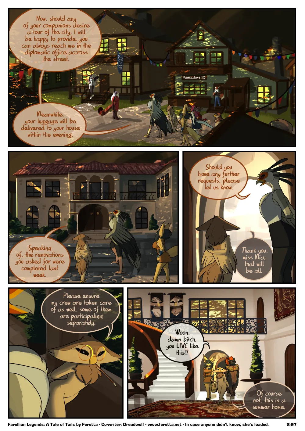 [Feretta] A Tale of Tails: Chapter 8 - Power Play (ongoing) - Page 98