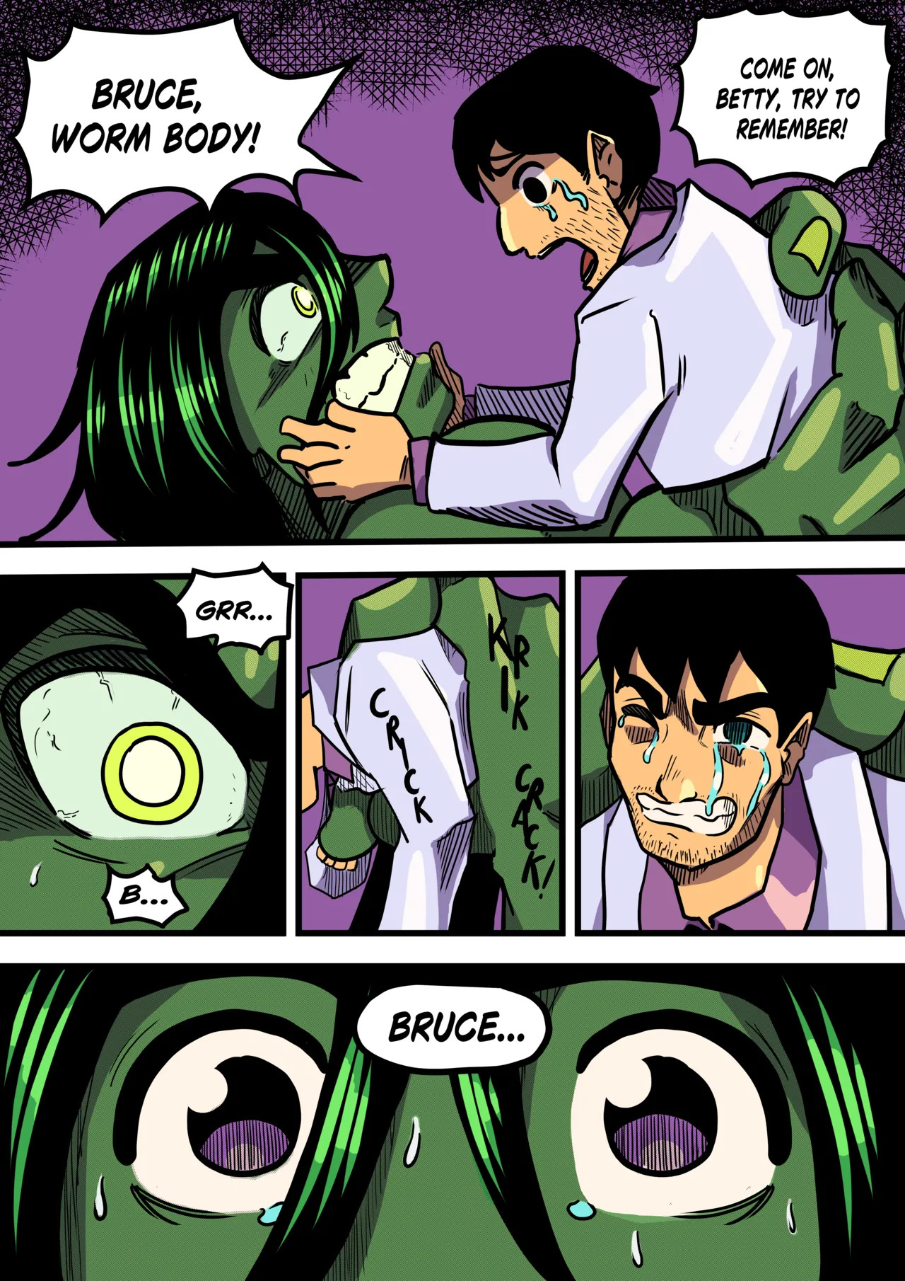 [Odoruyama] Betty Hulk AU: The Origin Of Betty Hulk [Colored Version] - Page 12
