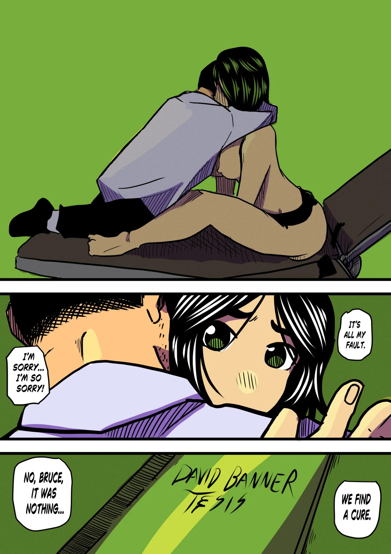 [Odoruyama] Betty Hulk AU: The Origin Of Betty Hulk [Colored Version] - Page 15