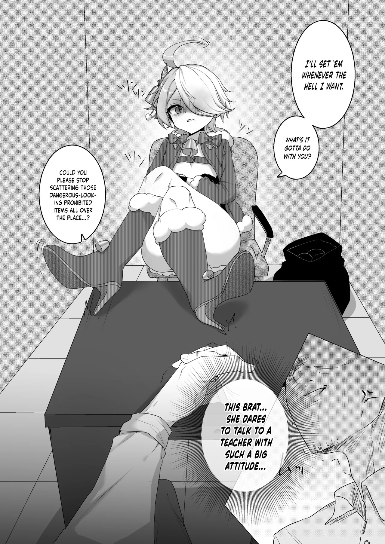 [Shinkoui] Bad Girl Sin Mal's Training Time (Guns Girl Z) [English] [Schale Scans] - Page 5