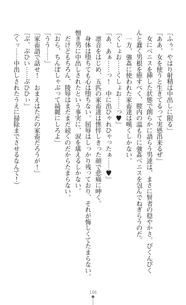 変身聖姫シルヴィアハート ～家畜となった敗北ヒロイン～ - Page 116