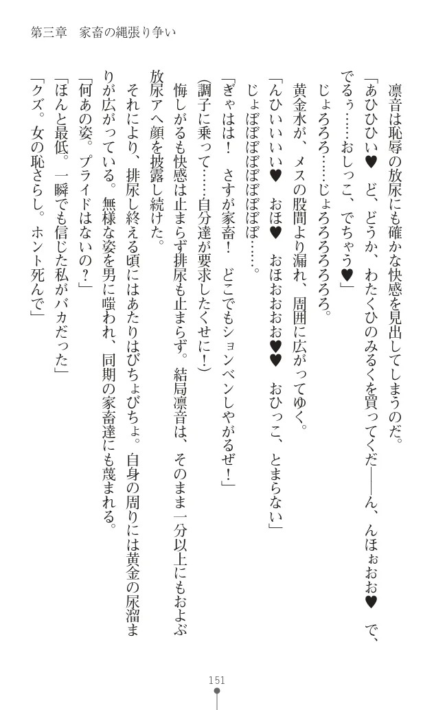 変身聖姫シルヴィアハート ～家畜となった敗北ヒロイン～ - Page 159