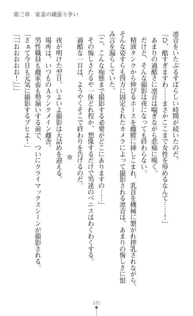 変身聖姫シルヴィアハート ～家畜となった敗北ヒロイン～ - Page 168