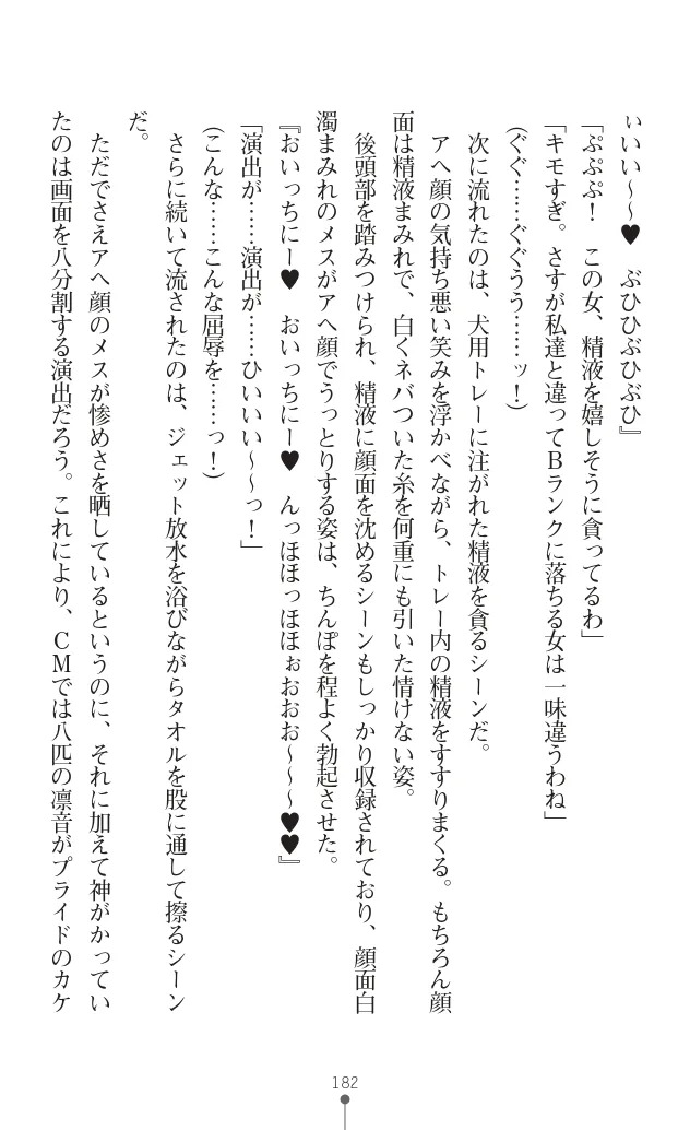変身聖姫シルヴィアハート ～家畜となった敗北ヒロイン～ - Page 189