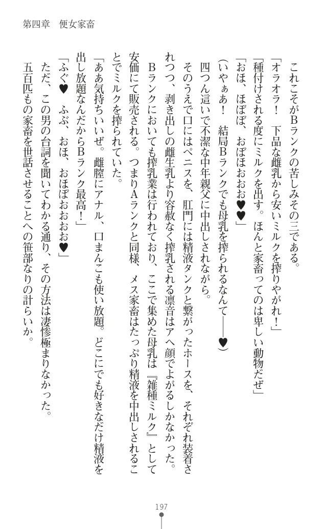 変身聖姫シルヴィアハート ～家畜となった敗北ヒロイン～ - Page 203