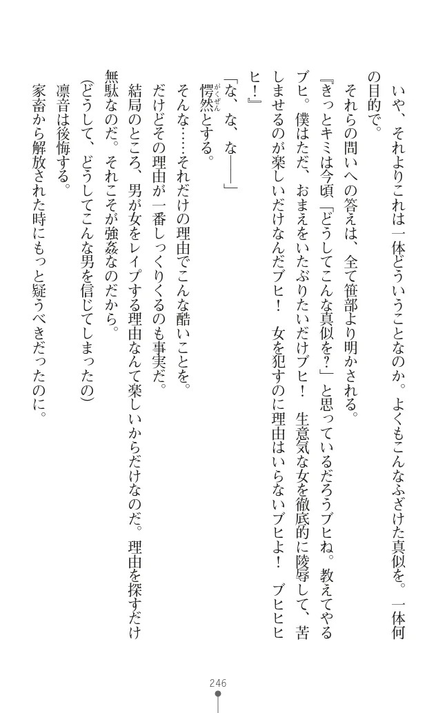 変身聖姫シルヴィアハート ～家畜となった敗北ヒロイン～ - Page 250