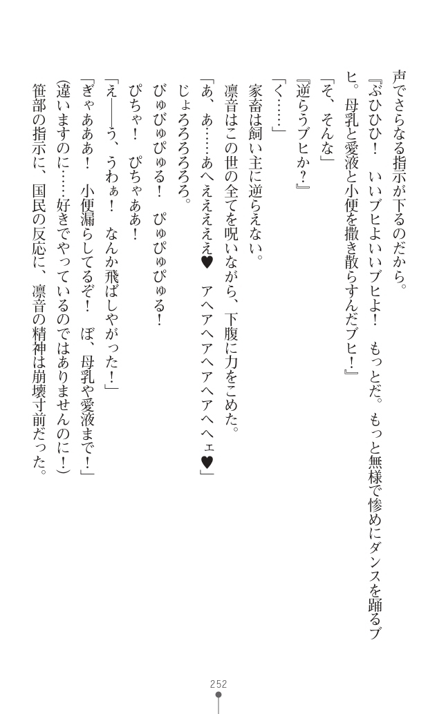 変身聖姫シルヴィアハート ～家畜となった敗北ヒロイン～ - Page 256