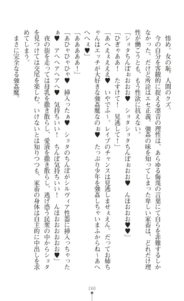 変身聖姫シルヴィアハート ～家畜となった敗北ヒロイン～ - Page 264