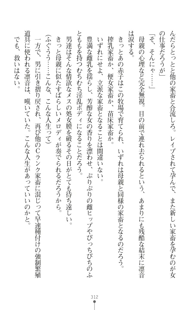 変身聖姫シルヴィアハート ～家畜となった敗北ヒロイン～ - Page 315