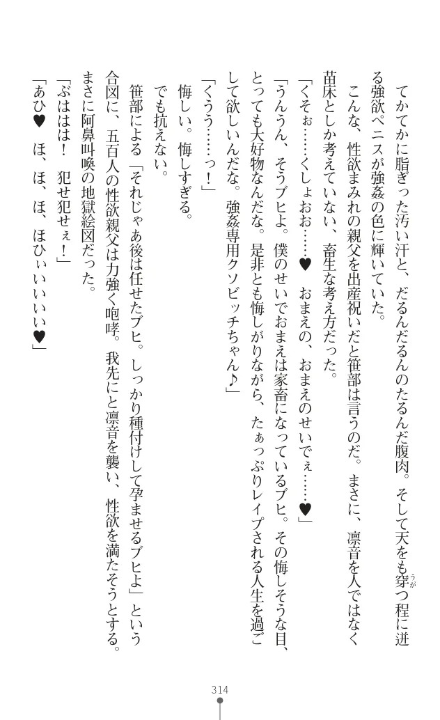変身聖姫シルヴィアハート ～家畜となった敗北ヒロイン～ - Page 317