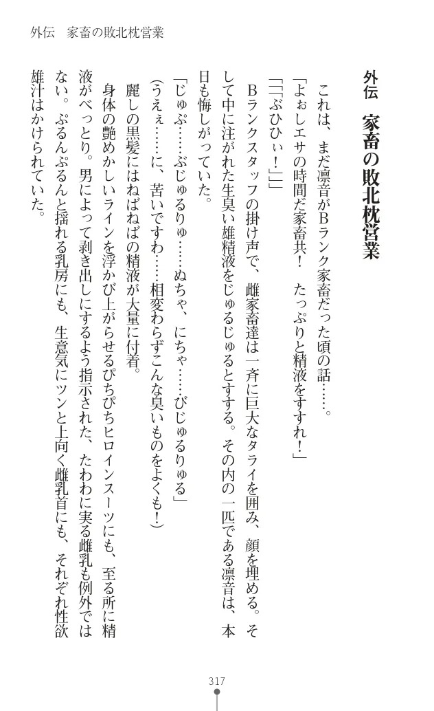 変身聖姫シルヴィアハート ～家畜となった敗北ヒロイン～ - Page 320