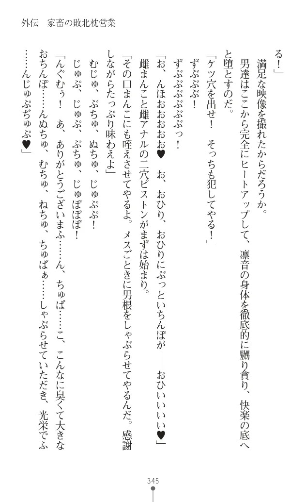 変身聖姫シルヴィアハート ～家畜となった敗北ヒロイン～ - Page 348
