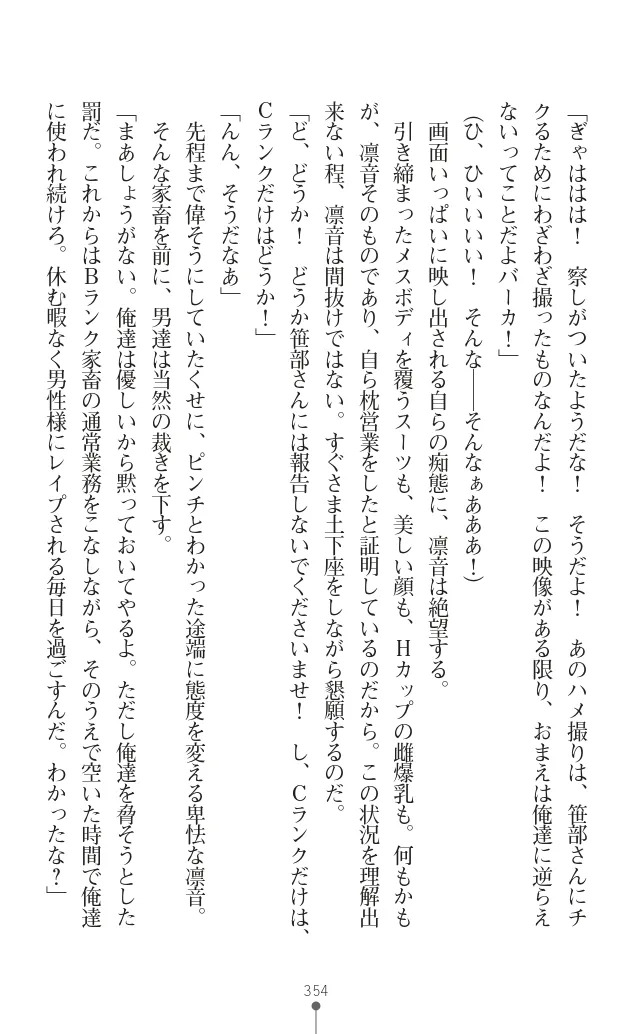 変身聖姫シルヴィアハート ～家畜となった敗北ヒロイン～ - Page 356