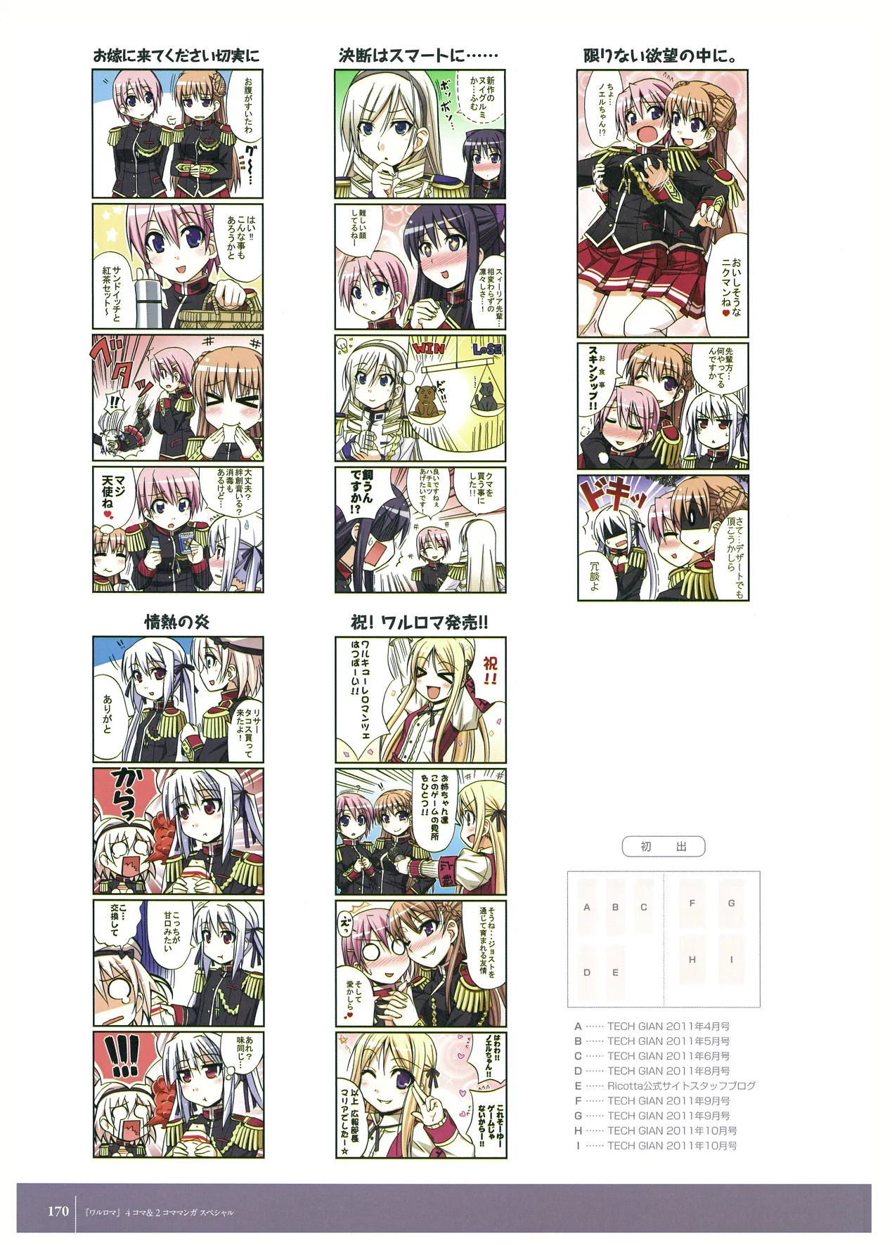 ワルキューレロマンツェ ビジュアルファンブック - Page 81