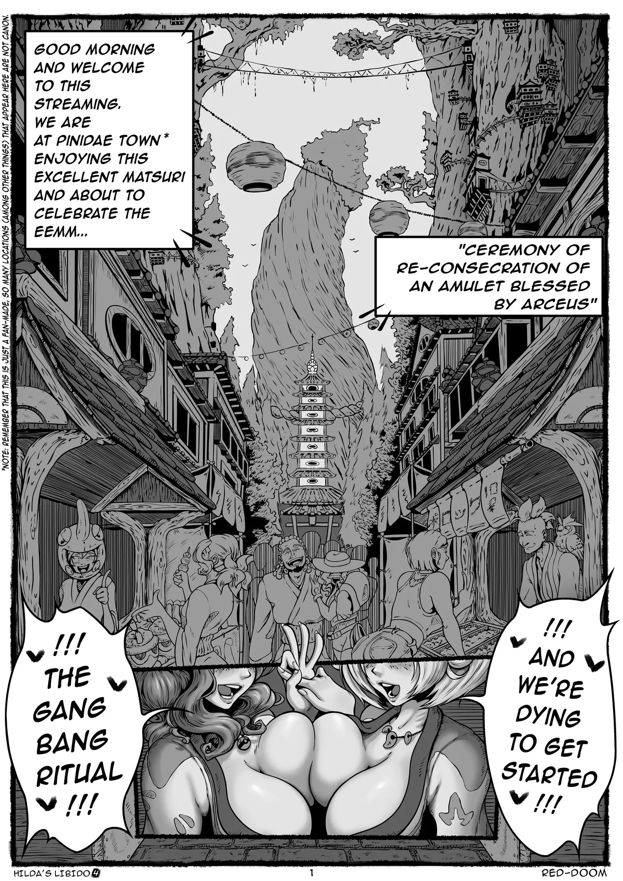 [Red-Doom] Hilda's Libido Ch. 1-4 (Pokemon) [Ongoing] - Page 107