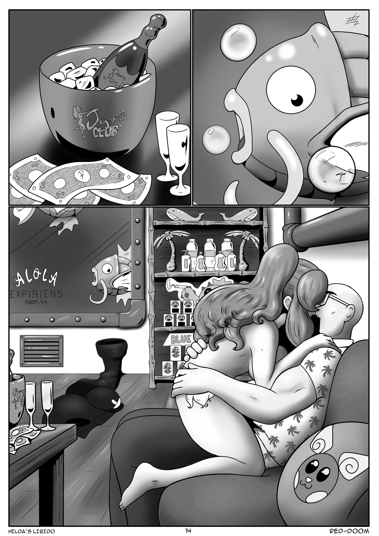 [Red-Doom] Hilda's Libido Ch. 1-4 (Pokemon) [Ongoing] - Page 15