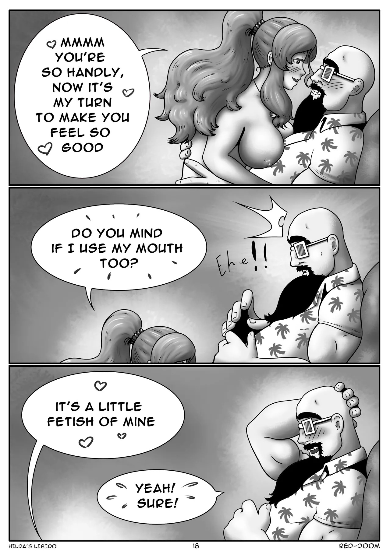 [Red-Doom] Hilda's Libido Ch. 1-4 (Pokemon) [Ongoing] - Page 19