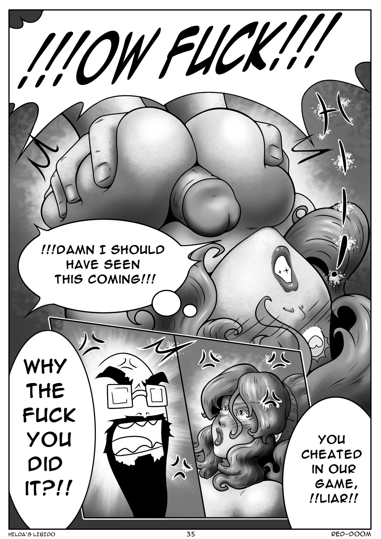 [Red-Doom] Hilda's Libido Ch. 1-4 (Pokemon) [Ongoing] - Page 36