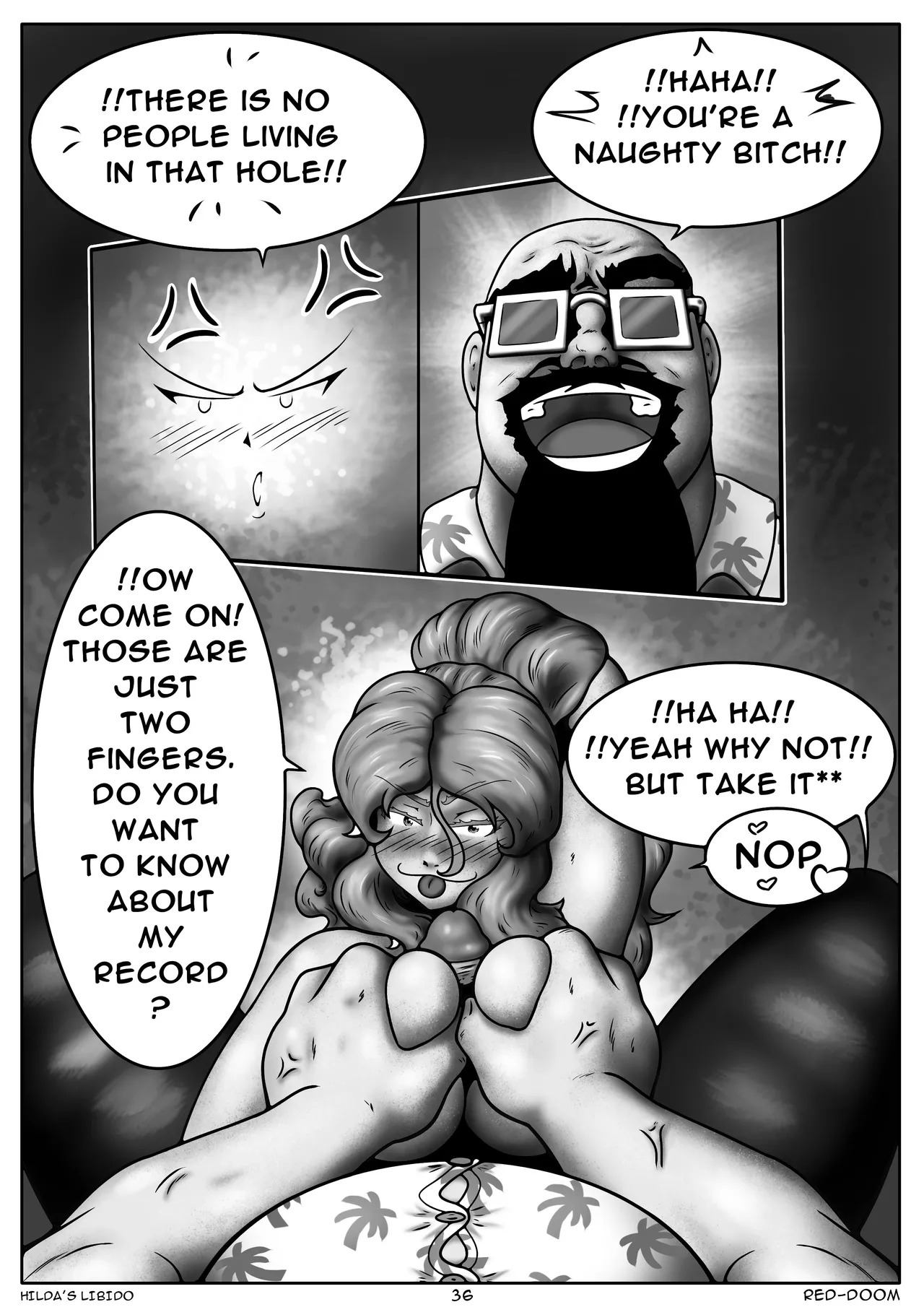 [Red-Doom] Hilda's Libido Ch. 1-4 (Pokemon) [Ongoing] - Page 37