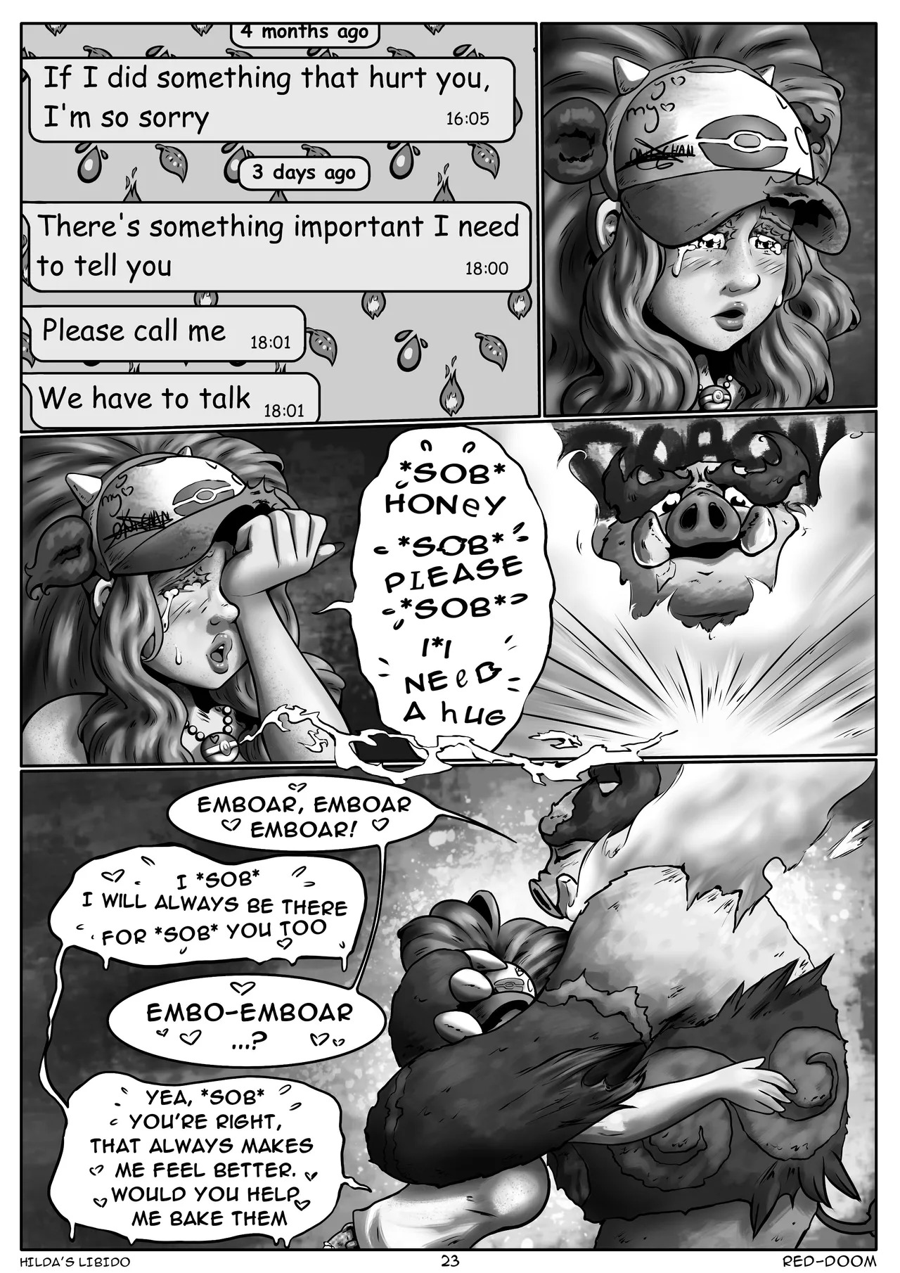[Red-Doom] Hilda's Libido Ch. 1-4 (Pokemon) [Ongoing] - Page 75
