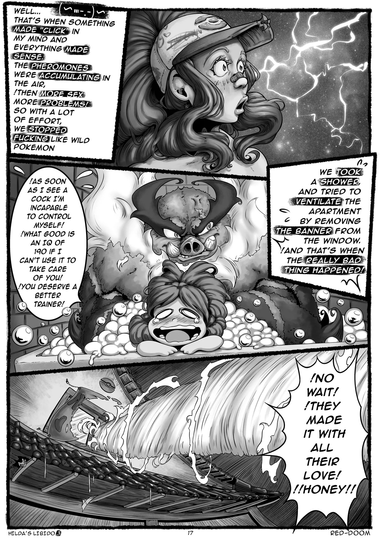 [Red-Doom] Hilda's Libido Ch. 1-4 (Pokemon) [Ongoing] - Page 95