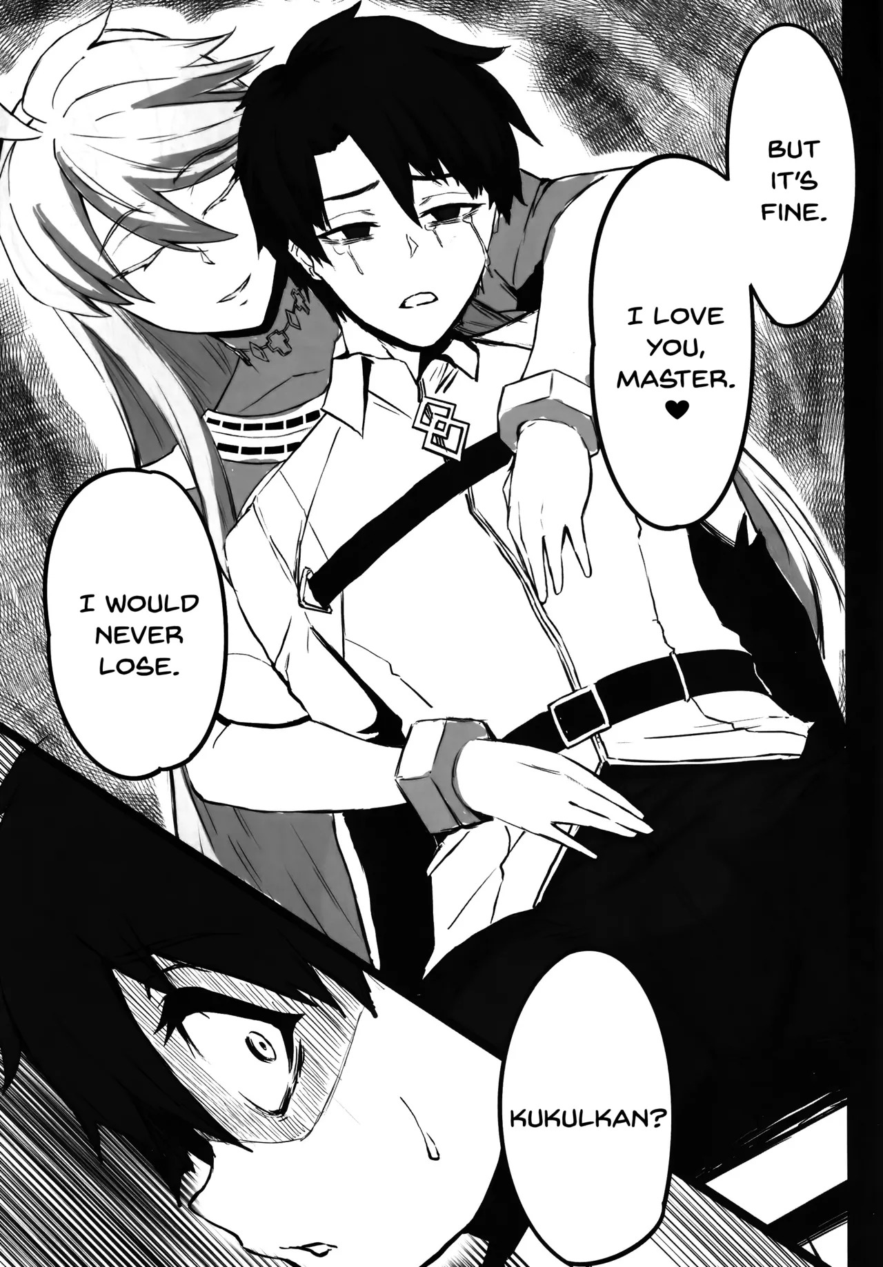 (C102) [Tomokiya (Tomoki)] Hoshi, Nikuyoku ni Ochi Shizumu - My master... do you want to do "fusion" with me? (Fate/Grand Order) [English] [SDTLs] - Page 37