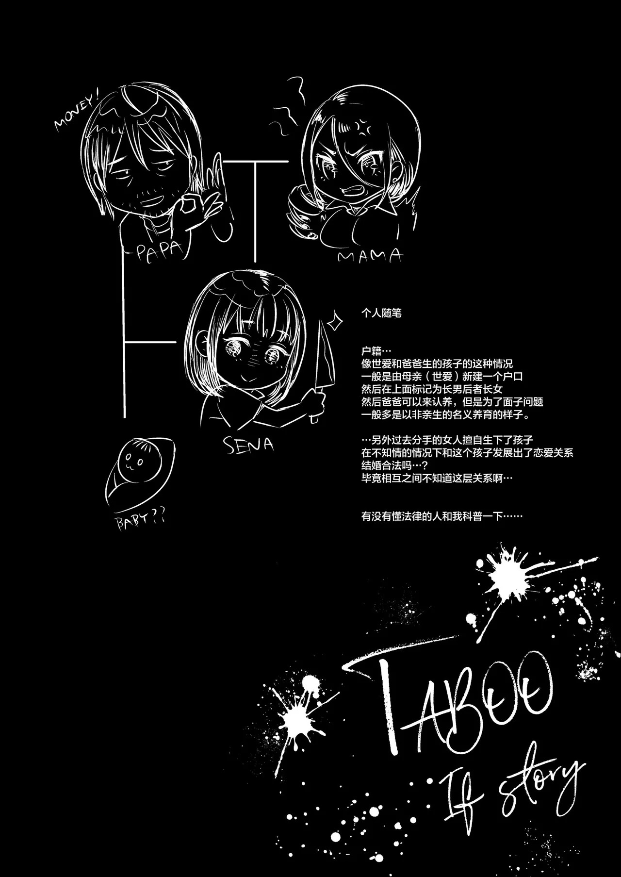 [七保志天十] ヤリすぎ少女の壊し方。+ TABOO ~ Ifstory ~ [中国翻訳] [DL版] - Page 257