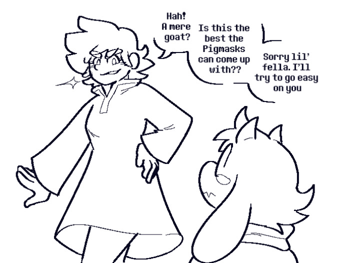 [Ti-Ling] Kumatora and a Goat