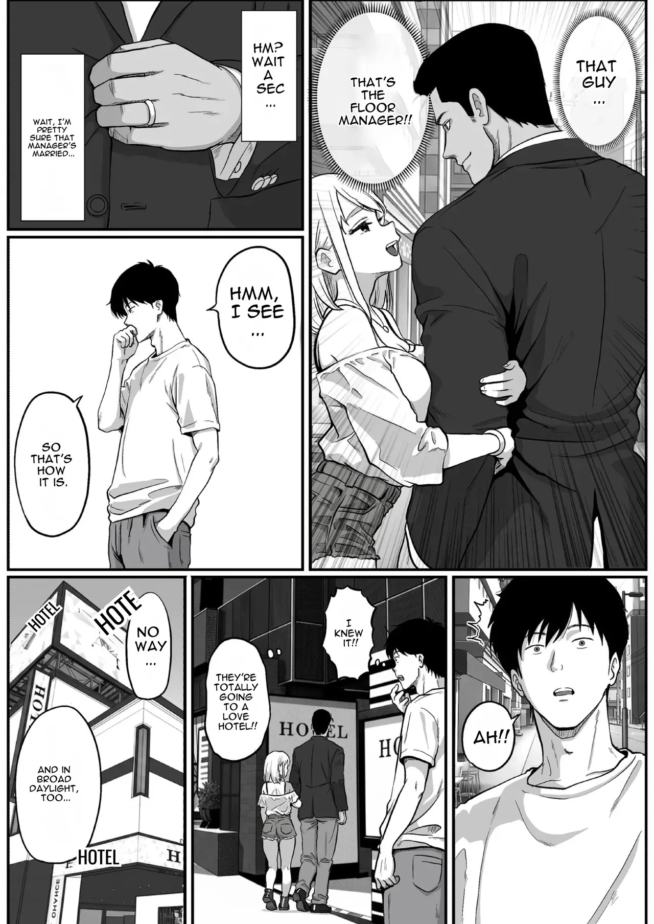 [Shishimaru] Pachi-ya no Idol Tenin Reina-chan o Onaho ni Shita Hanashi [English] - Page 8