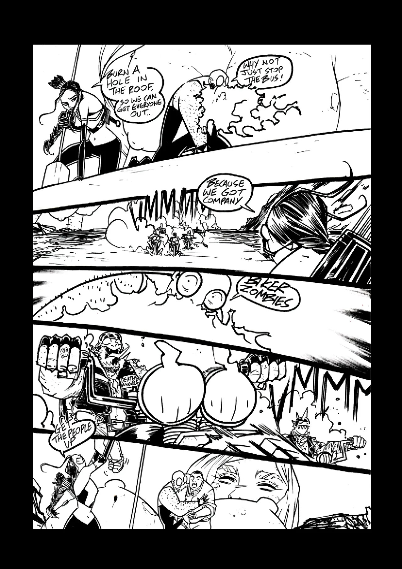 [Boo RudeToons] Big Guns vs Mighty Zombies (ENG) - Page 16