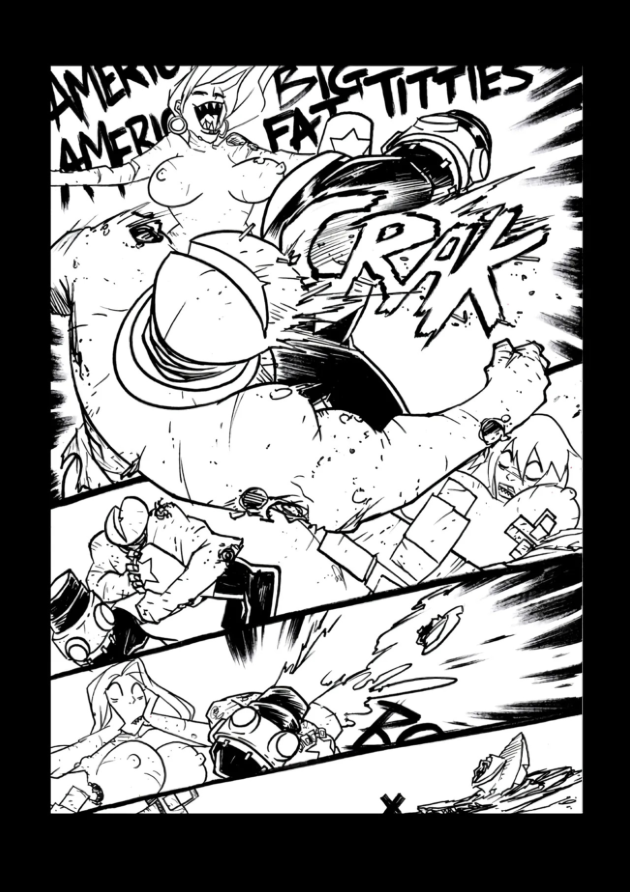 [Boo RudeToons] Big Guns vs Mighty Zombies (ENG) - Page 35