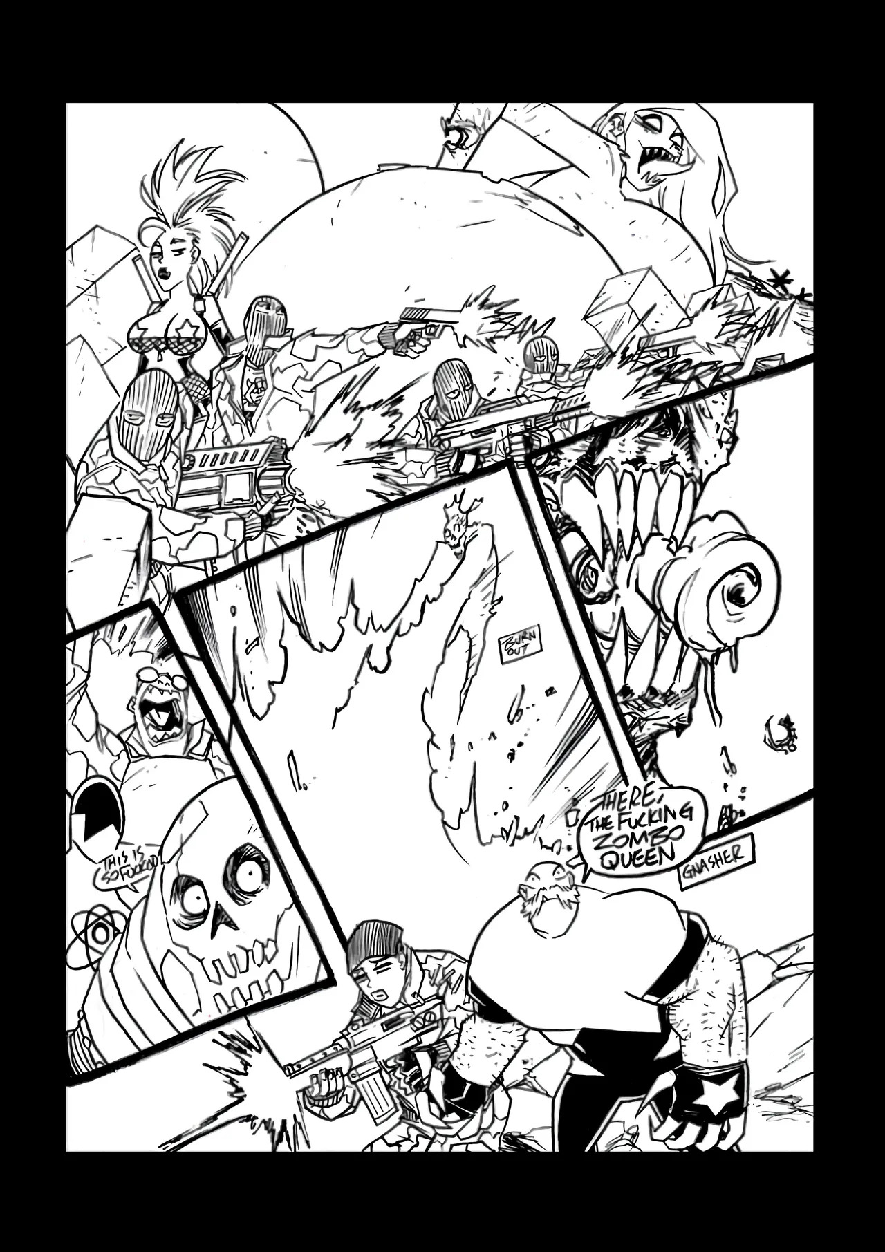 [Boo RudeToons] Big Guns vs Mighty Zombies (ENG) - Page 38