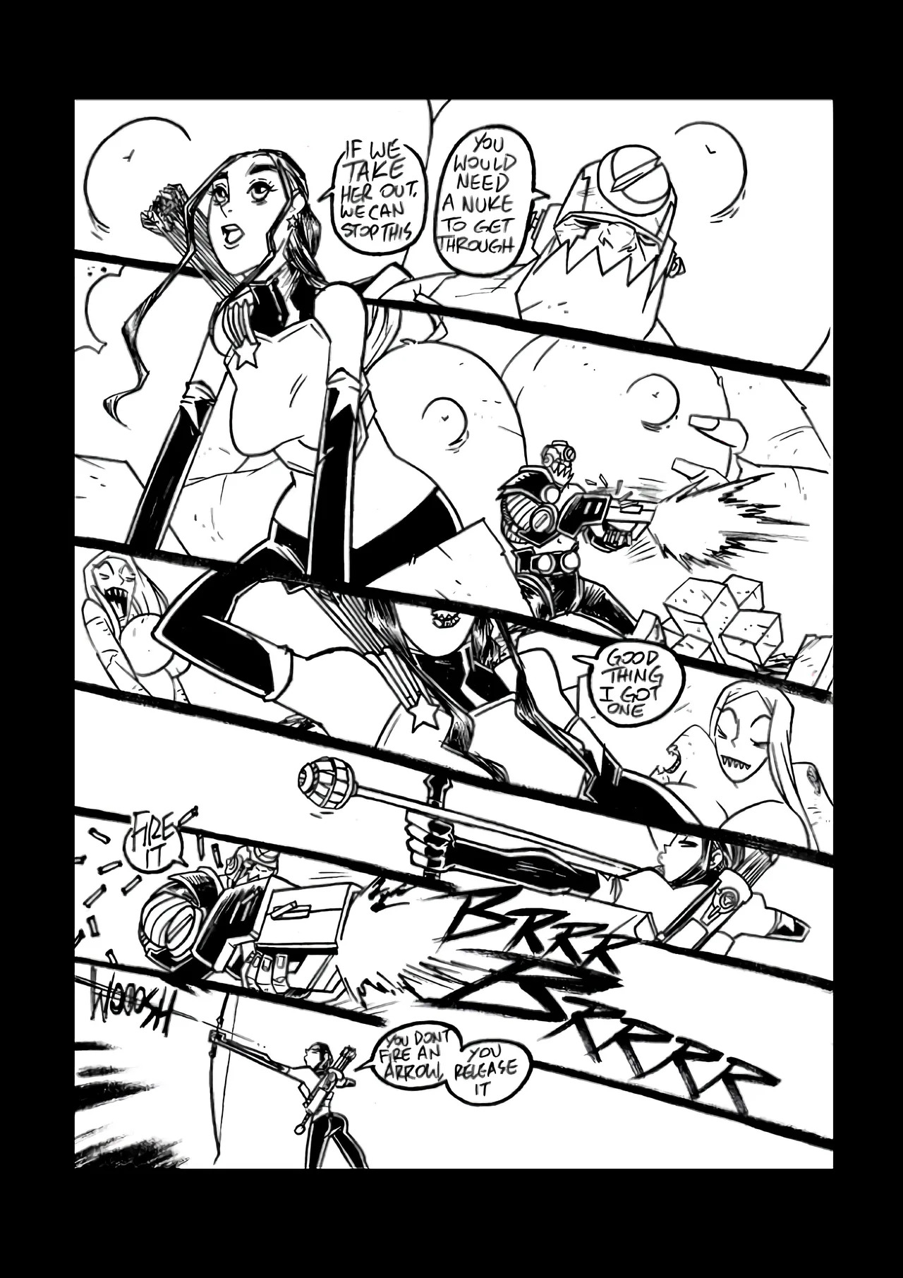 [Boo RudeToons] Big Guns vs Mighty Zombies (ENG) - Page 42