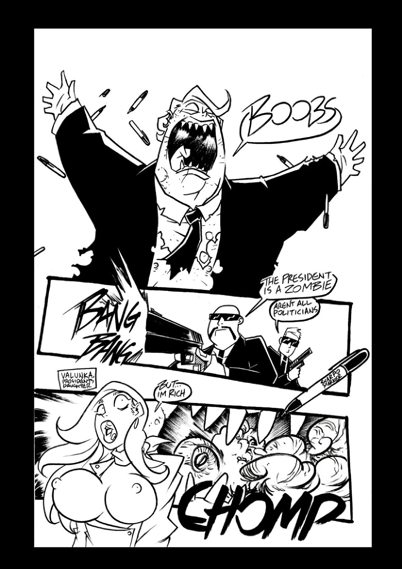 [Boo RudeToons] Big Guns vs Mighty Zombies (ENG) - Page 49