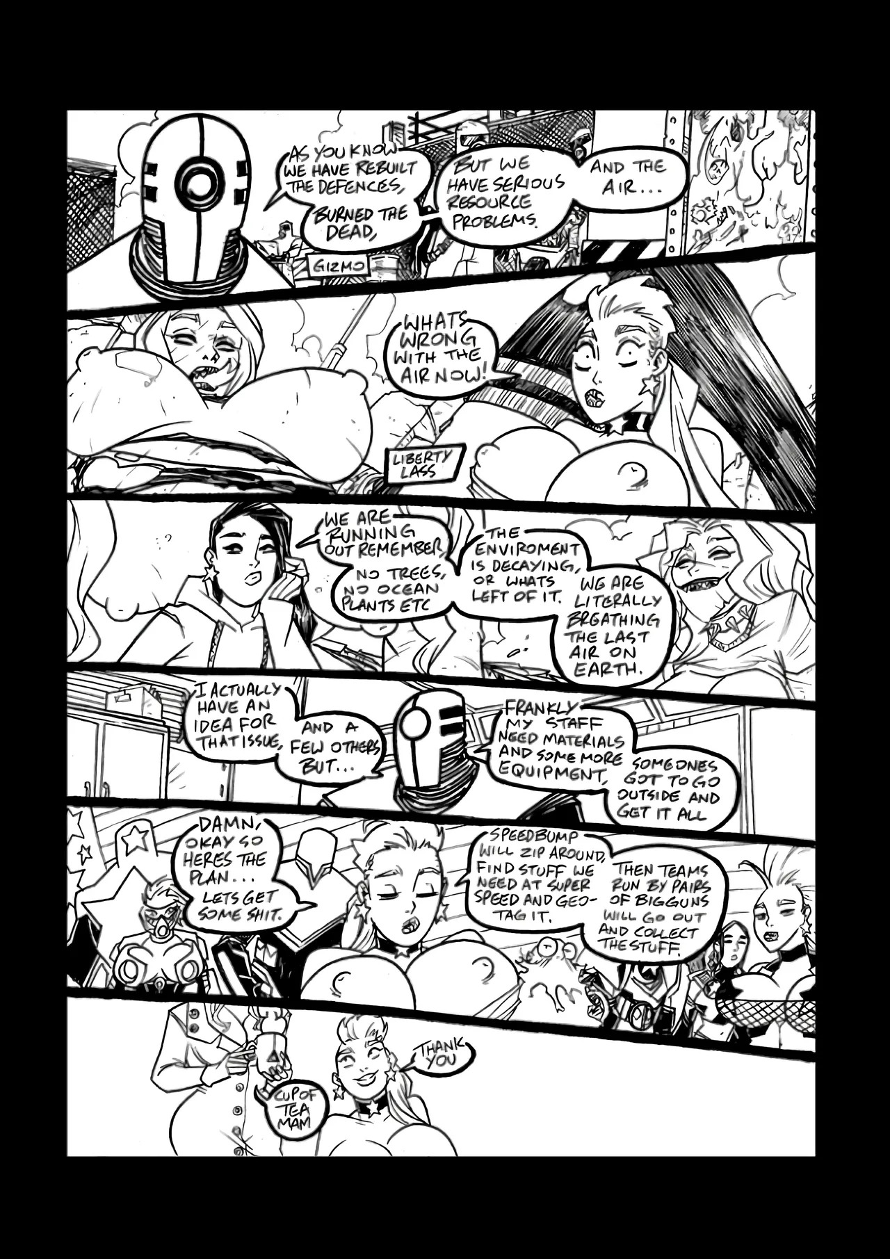 [Boo RudeToons] Big Guns vs Mighty Zombies (ENG) - Page 58