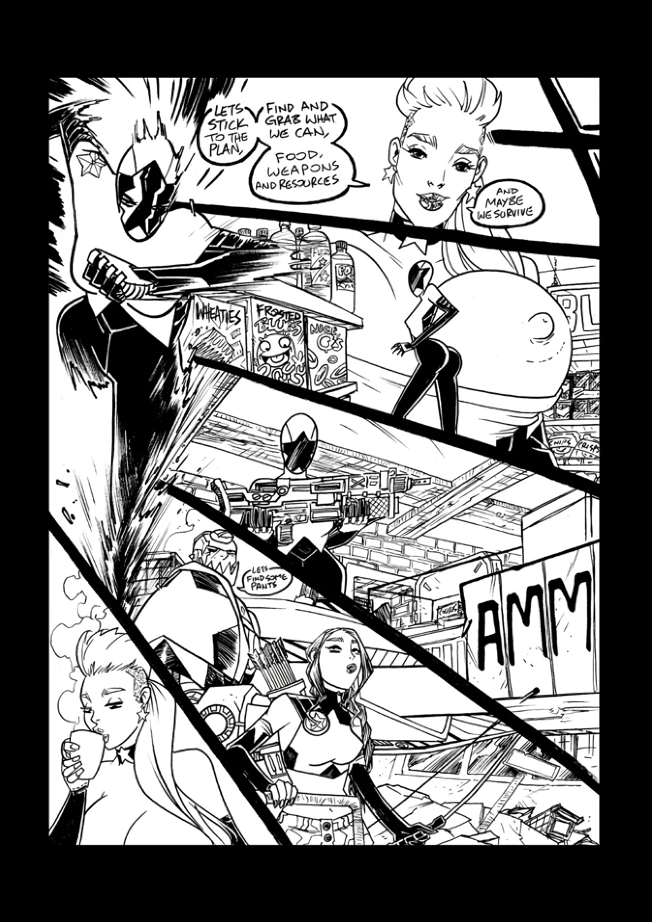 [Boo RudeToons] Big Guns vs Mighty Zombies (ENG) - Page 60