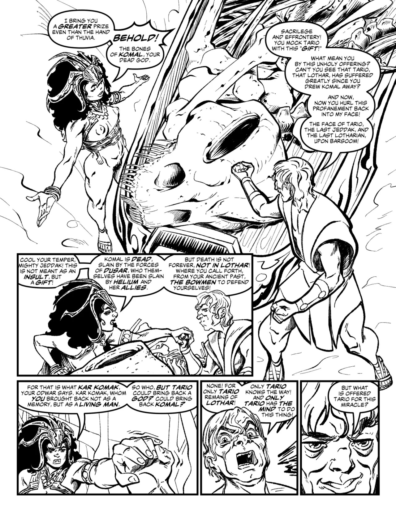 [Mick Beyers] Queen Of Mars Presents: Death and Throxus (ENG) - Page 10