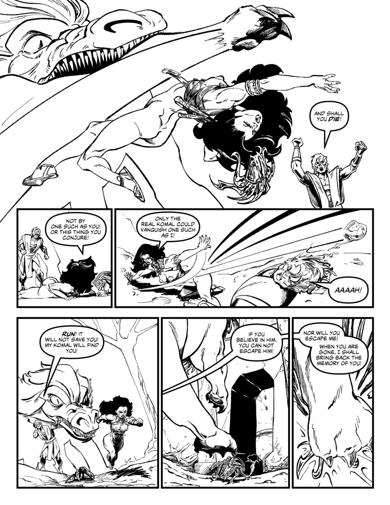 [Mick Beyers] Queen Of Mars Presents: Death and Throxus (ENG) - Page 13