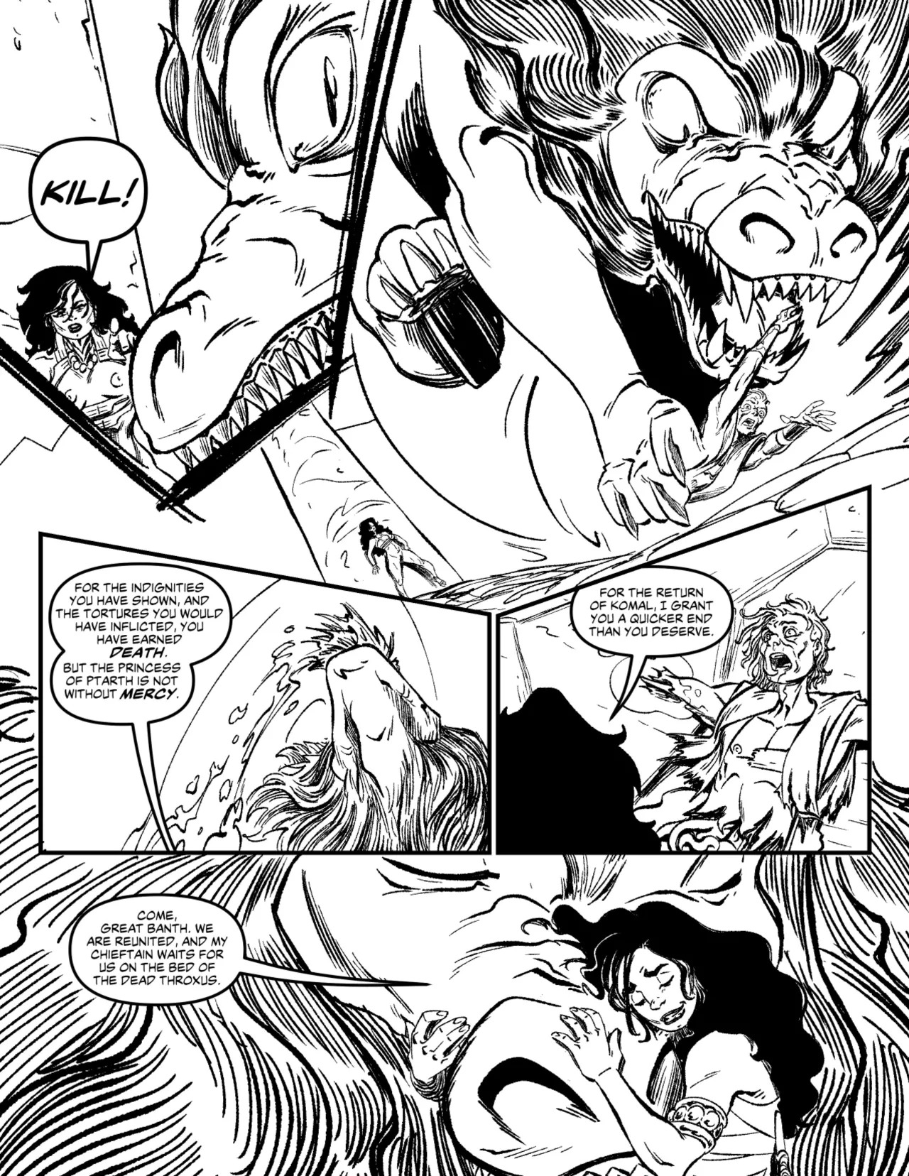[Mick Beyers] Queen Of Mars Presents: Death and Throxus (ENG) - Page 15